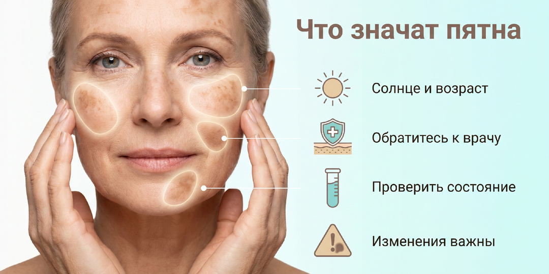 Пятна на коже после 40: неочевидная причина, которую пропускают