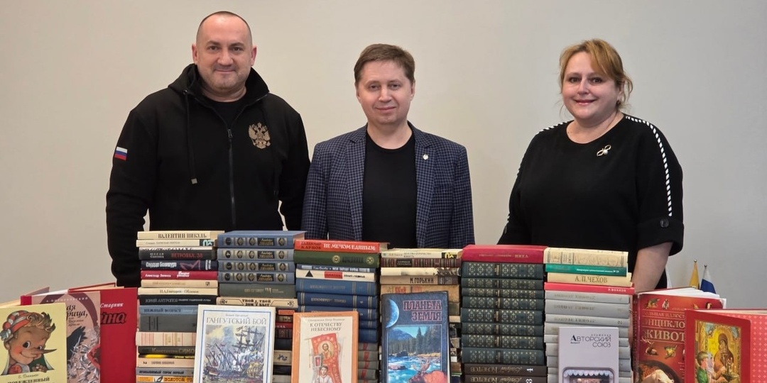 Медиахолдинг «Ветеранские вести» передал книги в сельские библиотеки