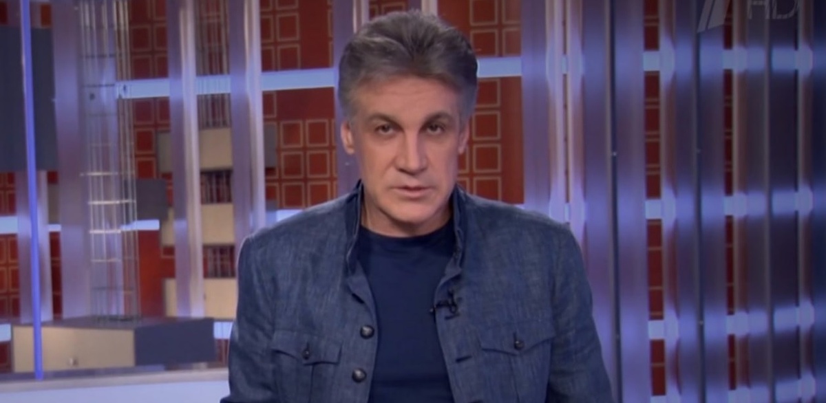 Телеведущий Алексей Пиманов на Первом канале