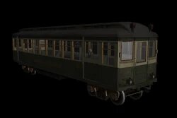    Модель вагона метро из файлов игры