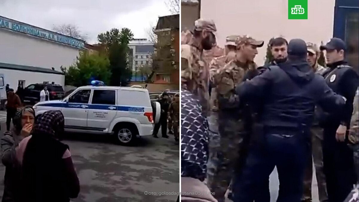    Мужчина напал с ножом на врачей республиканской больницы в Махачкале