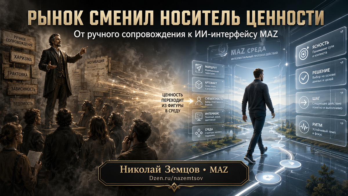 Псевдо-гуру обречены. Новая парадигма - игровой ИИ-интерфейс MAZ.