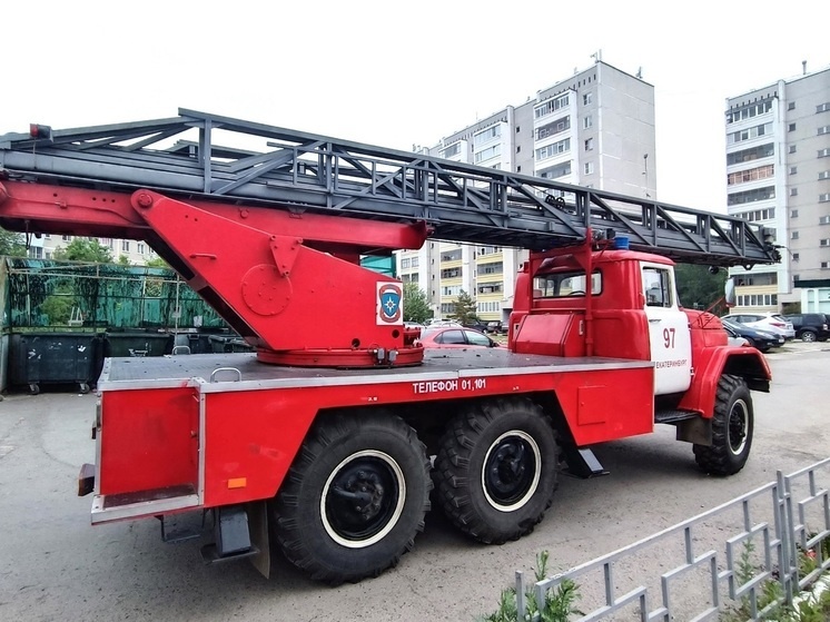     Пожарная машина. Фото: Николай Курилов / МК-Урал.