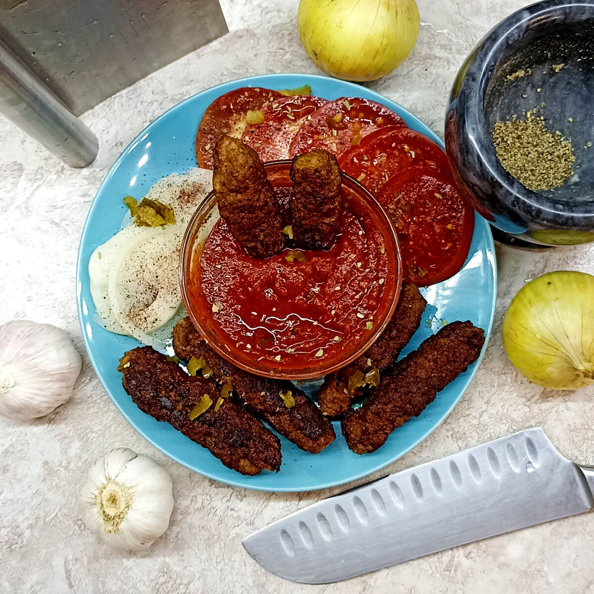 Чевапчичи балканский шашлык
