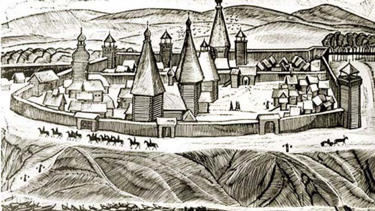 Красноярский Острог 1628 г