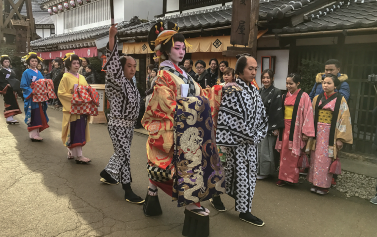 В Японии наказывали мужчин за неверность куртизанке