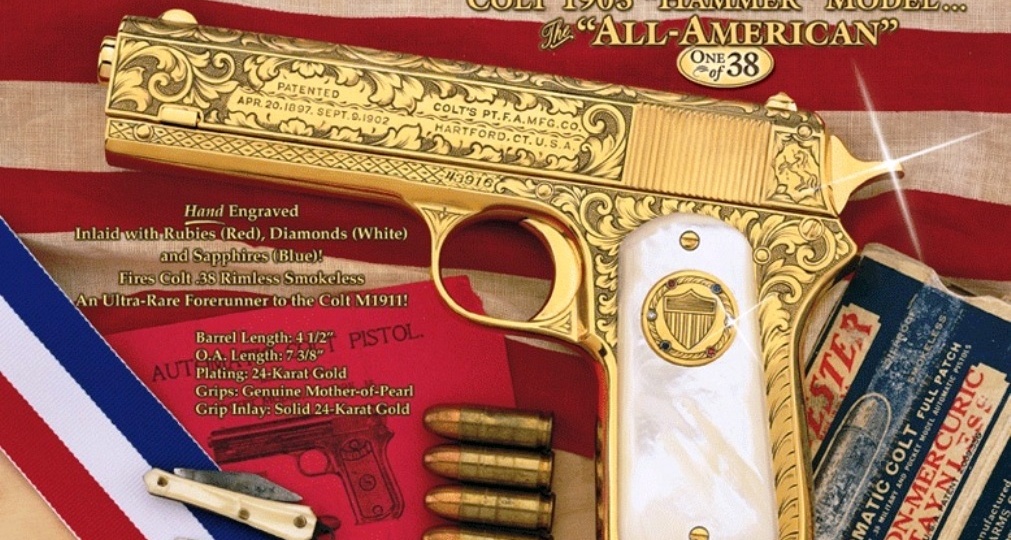 США: Новому веку – новый вид оружия (01). Первые самозарядные пистолеты в стиле «Милитари»