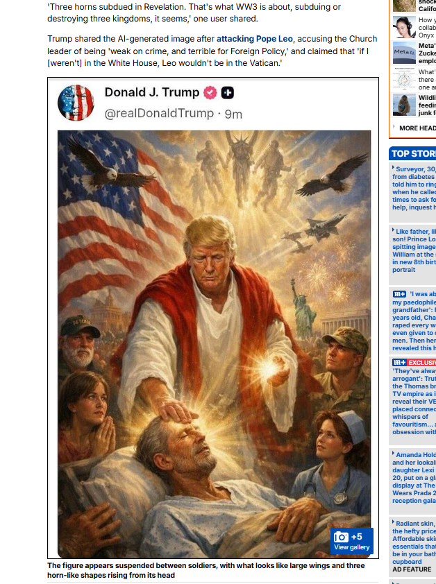    ОТО: Скриншот статьи Daily Mail