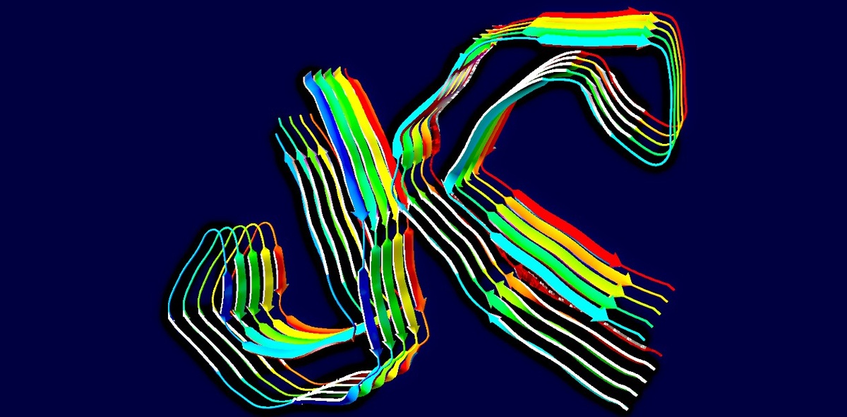 Тау-белок из нейрофибриллярных клубков пациента с болезнью Альцгеймера 