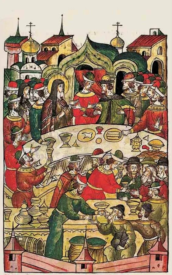 Пир у престарелого великого князя