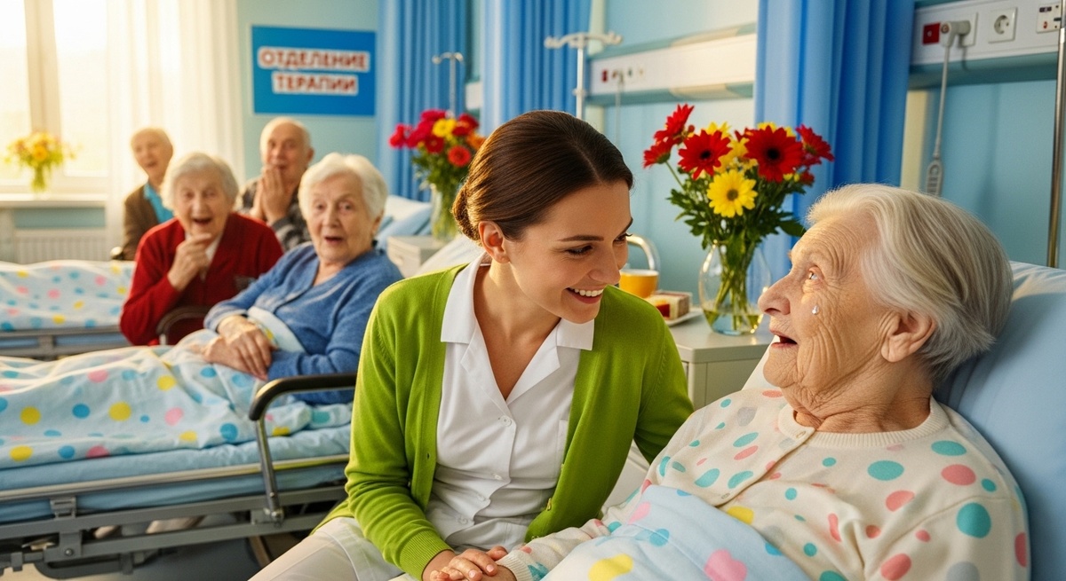 Медсестра Дарья: Как чтение книг преобразило больницу и вернуло надежду (рассказ)