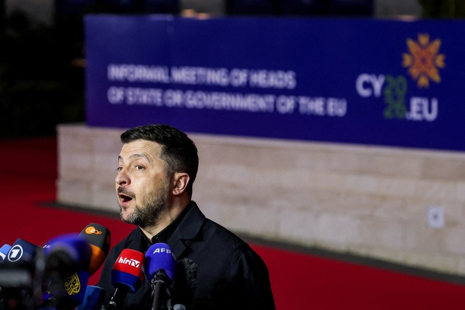    Зеленский снова уклонился от ответа по кипрскому вопросу REUTERS