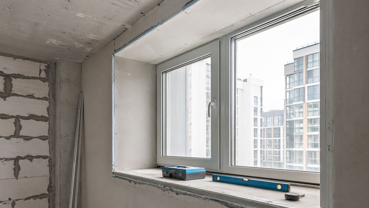 Оконные откосы от застройщика могут выглядеть как готовая база, но именно их геометрия, примыкание к раме и качество основания часто решают, получится ли собрать чистый и аккуратный узел без трещин и переделок.