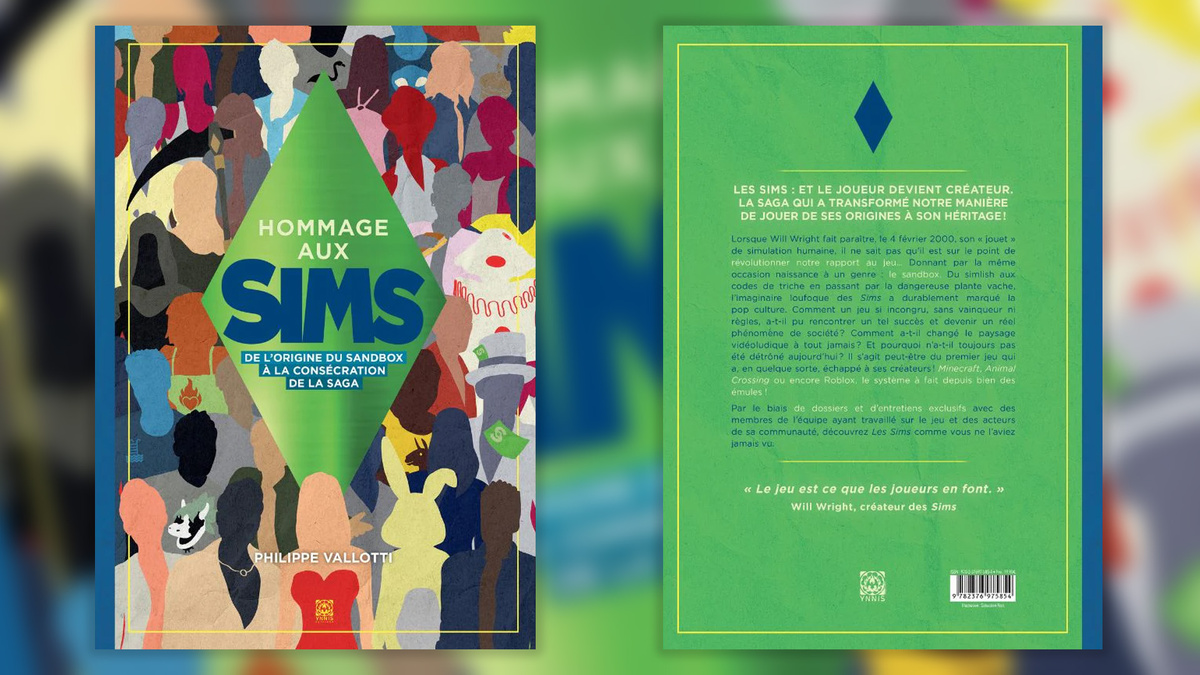 Обложка книги «Дань уважения The Sims: от истоков жанра ‘’песочницы’’ до возведения саги в ранг шедевра». Источник: издательство Ynnis Éditions