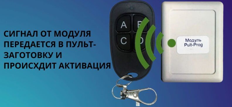 Передача данных: модуль активирует заготовку за секунды