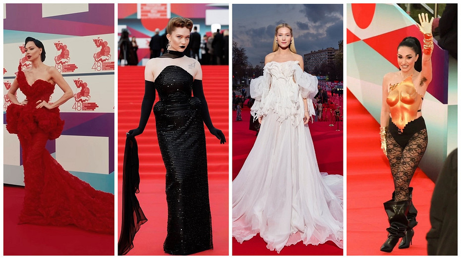 Самые яркие и провокационные образы красной дорожки 48-го ММКФ