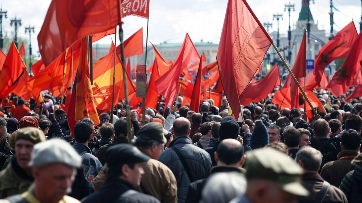    1 мая является выходным днем в России с 1917 года   Изображение Midjourney