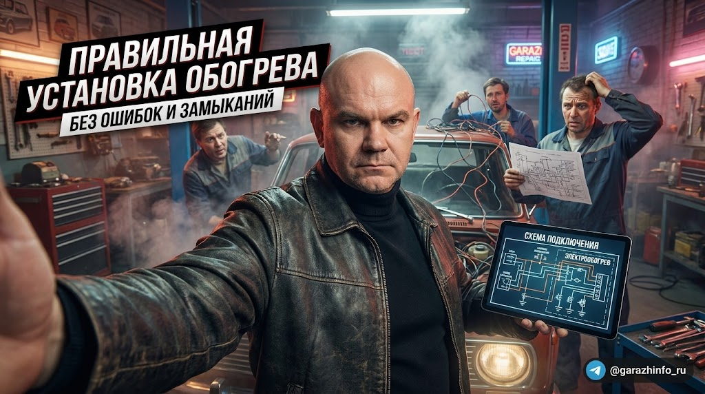    Правильный способ установки электроподогрева лобового стекла. Zero8