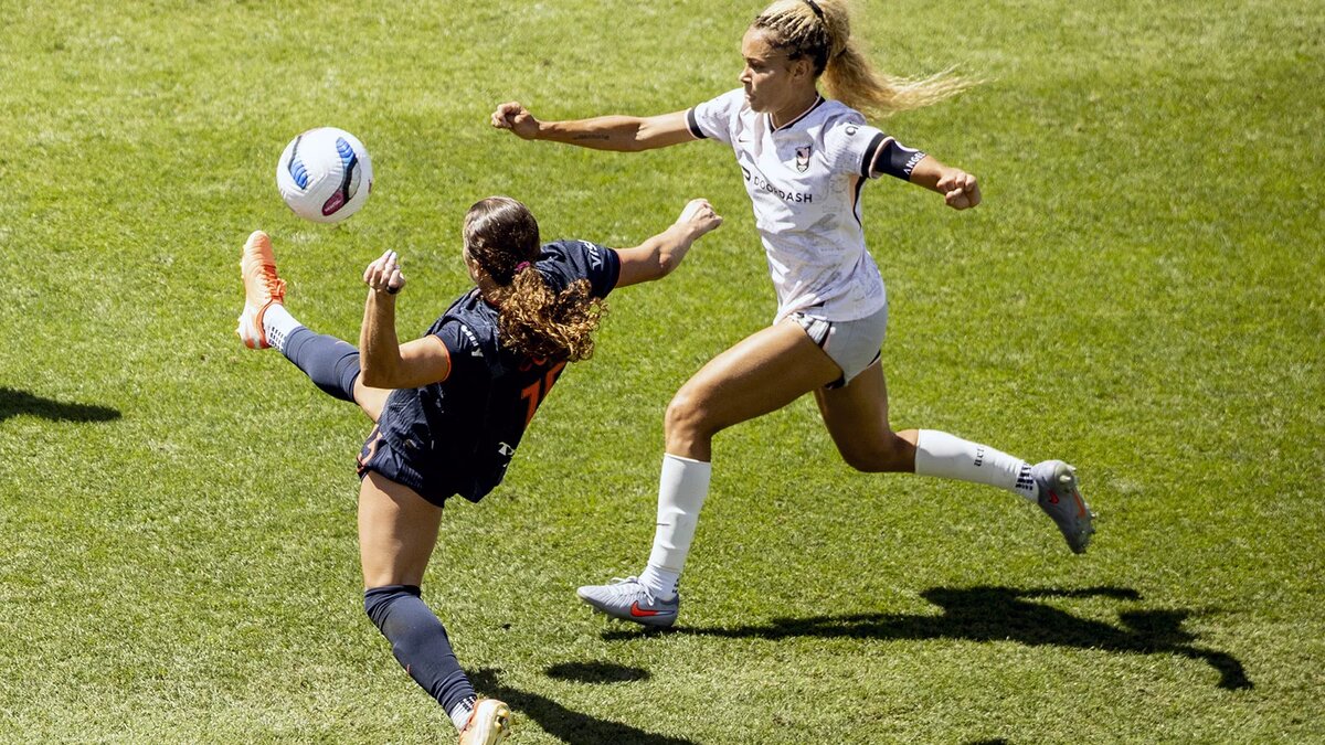 Игра команд «Бэй» и «Энджел Сити» (Фото Stephen Lam / San Francisco Chronicle via Getty Images)