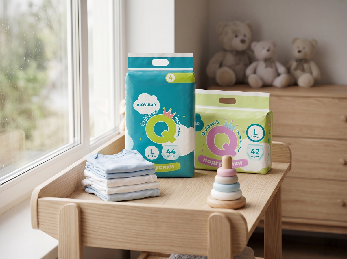 LOVULAR Q-Absorb - подгузники,