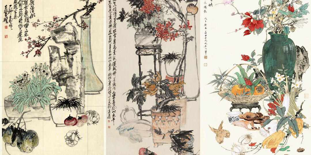 «Изящное подношение» - натюрморт в китайской живописи. (1)