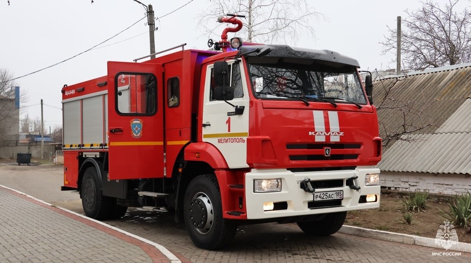    Два пожара потушили в регионе за сутки. Фото: ГУ МЧС России по Запорожской области