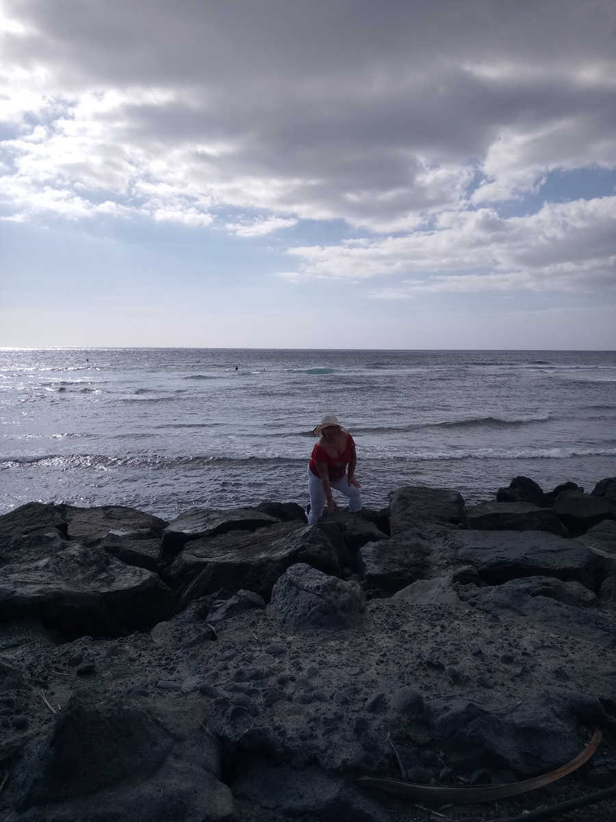 На побережье Атлантического океана, Канарские острова. Автор - Т. Федотова