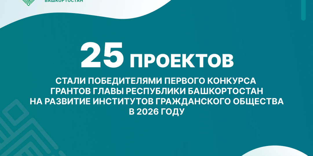 Объявлены победители первого конкурса Главы Башкортостана