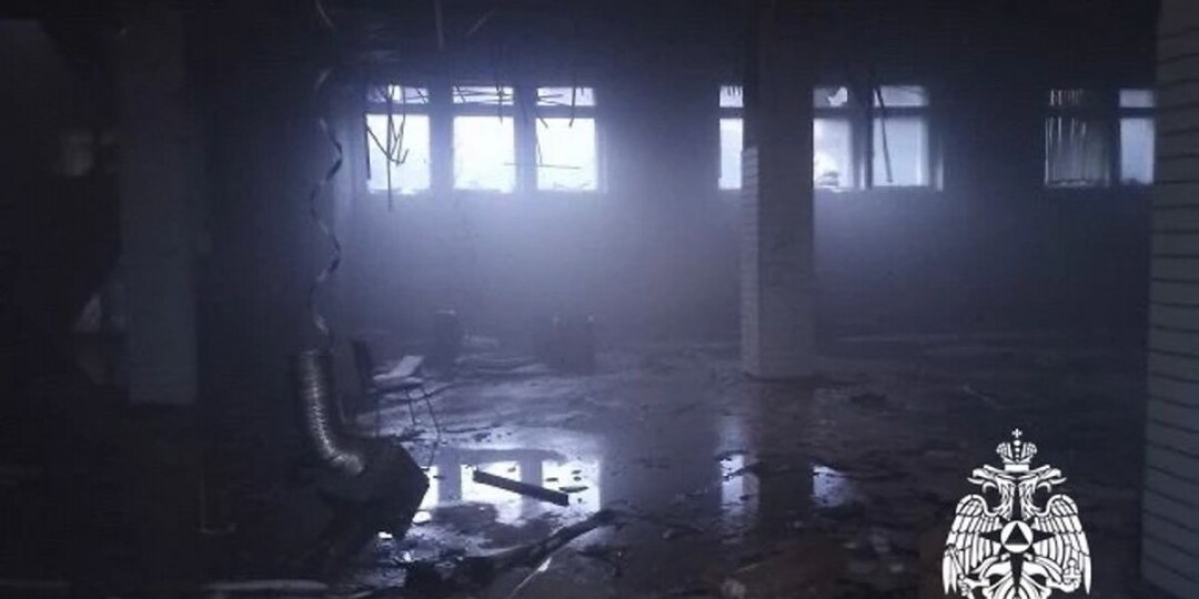 В Рязани Управление МЧС прокомментировало пожар в бывшем задании Детского мира