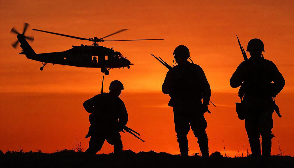 США могут провести наземное вторжение в Иран.  Фото: Изображение сгенерировано с помощью ИИ / Светлана Возмилова