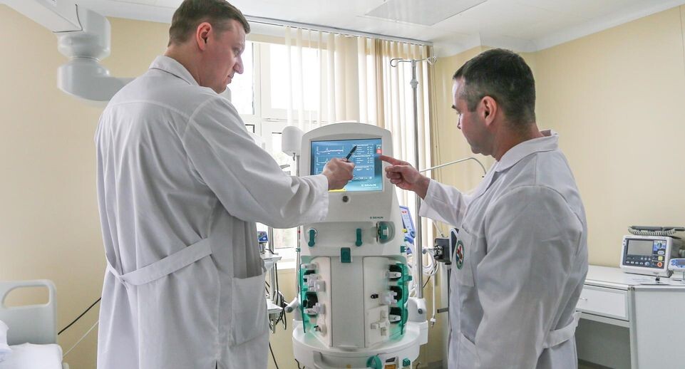 Аппарат для очистки крови за ₽4,5 млн поступил в реанимацию Дубненской больницы