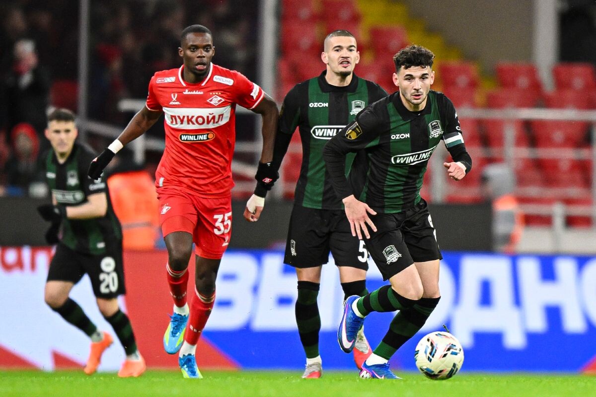    «Спартак» – «Краснодар». Фото: РПЛ