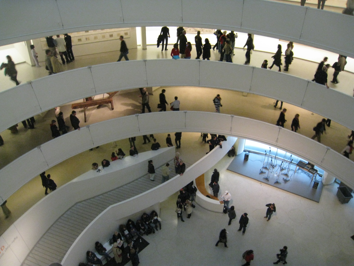 Нью-Йорк, музей Соломона Гуггенхайма. Фото из личного архива