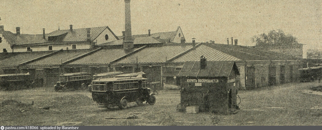 Ордынский автобусный парк, 1927 год. Фото: pastvu.com