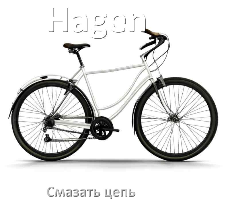 
Как и чем смазать цепь велосипеда Hagen дома самому