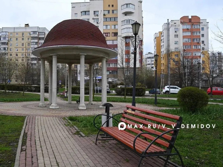     Есенинский сквер в Белгороде начнут ремонтировать в мае, фото: max.ru/v_v_demidov