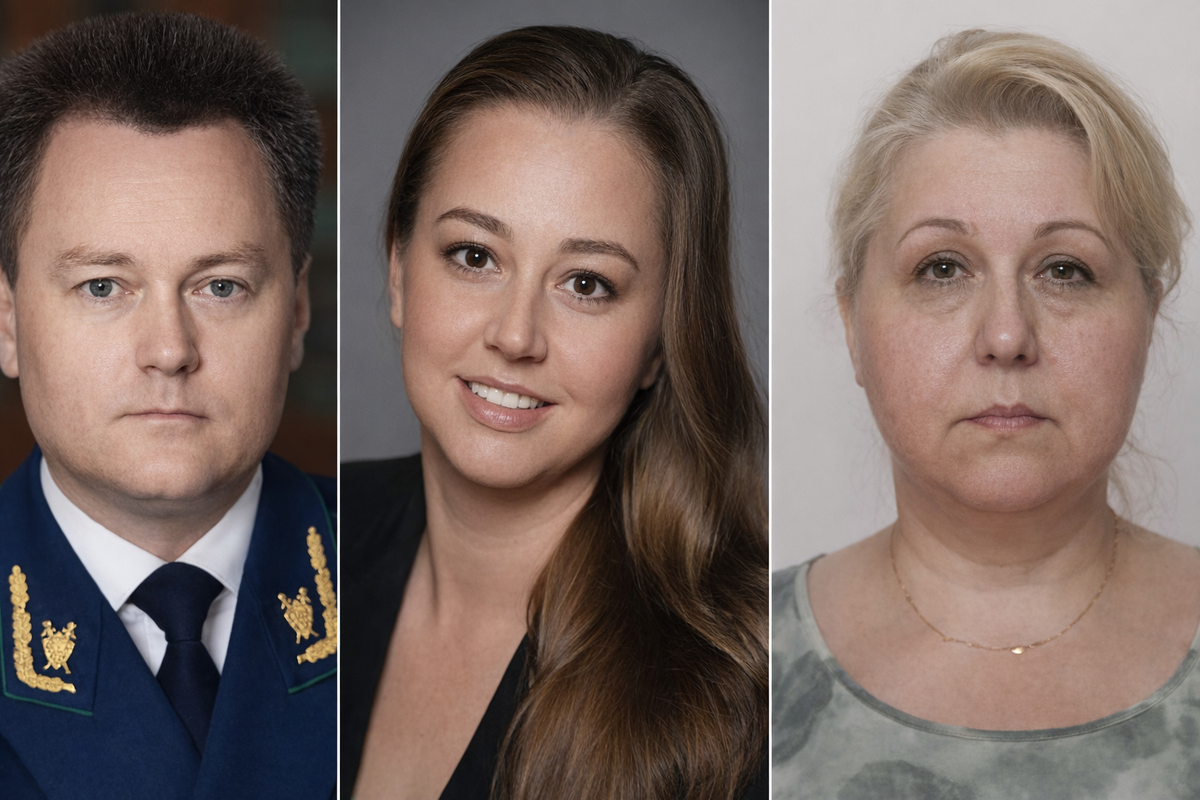 Краснов, жена и тёща