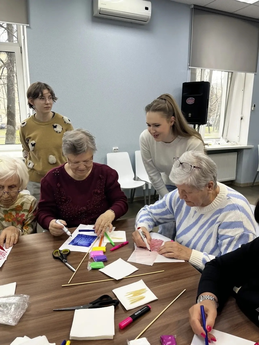 Мастер-класс для старшего поколения «Мы рядом»