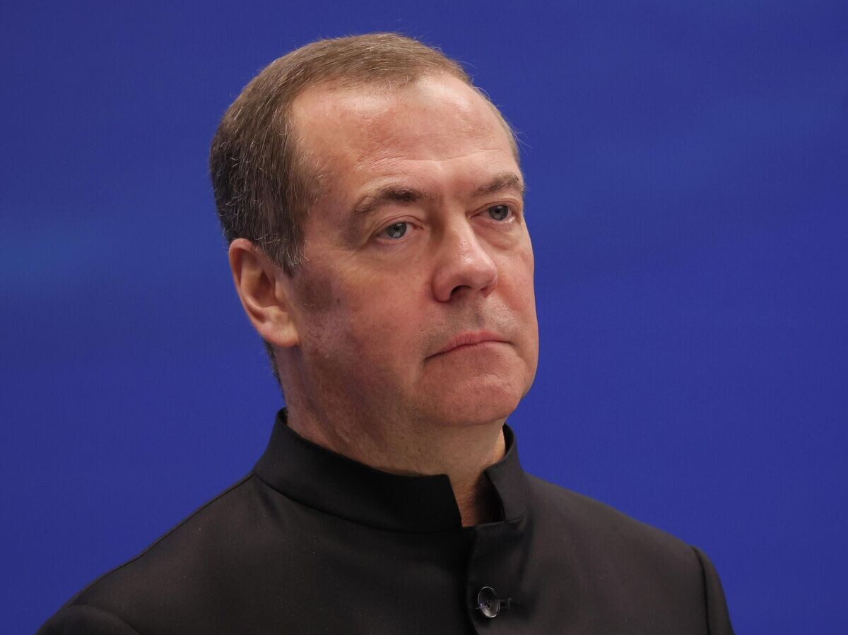    Заместитель председателя Совета безопасности РФ, председатель партии "Единая Россия" Дмитрий Медведев | © РИА Новости / Екатерина Штукина