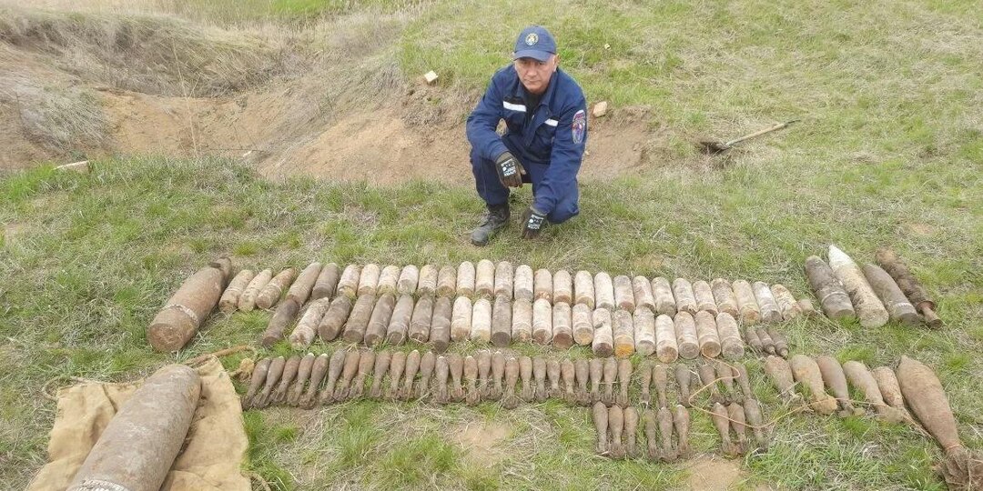 В Воронежской области взорвали более сотни снарядов и мин времён Великой Отечественной
