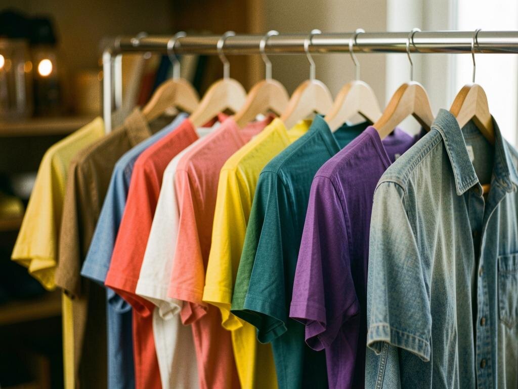 Цветные мужские футболки