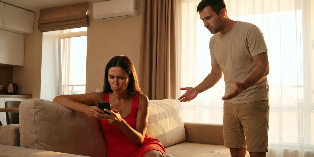 Жена вернулась с отдыха и сразу стала удалять фото с телефона — оказалось, не зря