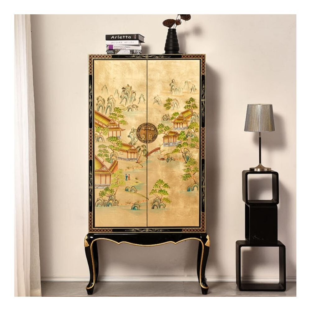 Шкаф Gold на высоких ножках, Золотой родник
