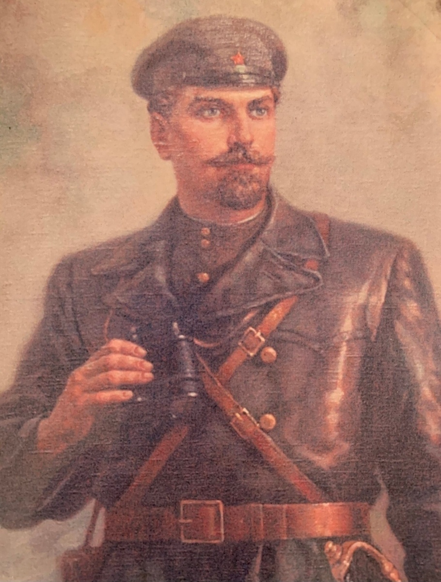 Никола́+й Александрович Щорс - командир украинских красногвардейских повстанческих формирований, начальник дивизии Красной Армии времён Гражданской войны в России.