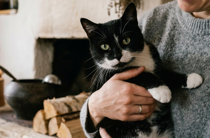 Котик спаситель