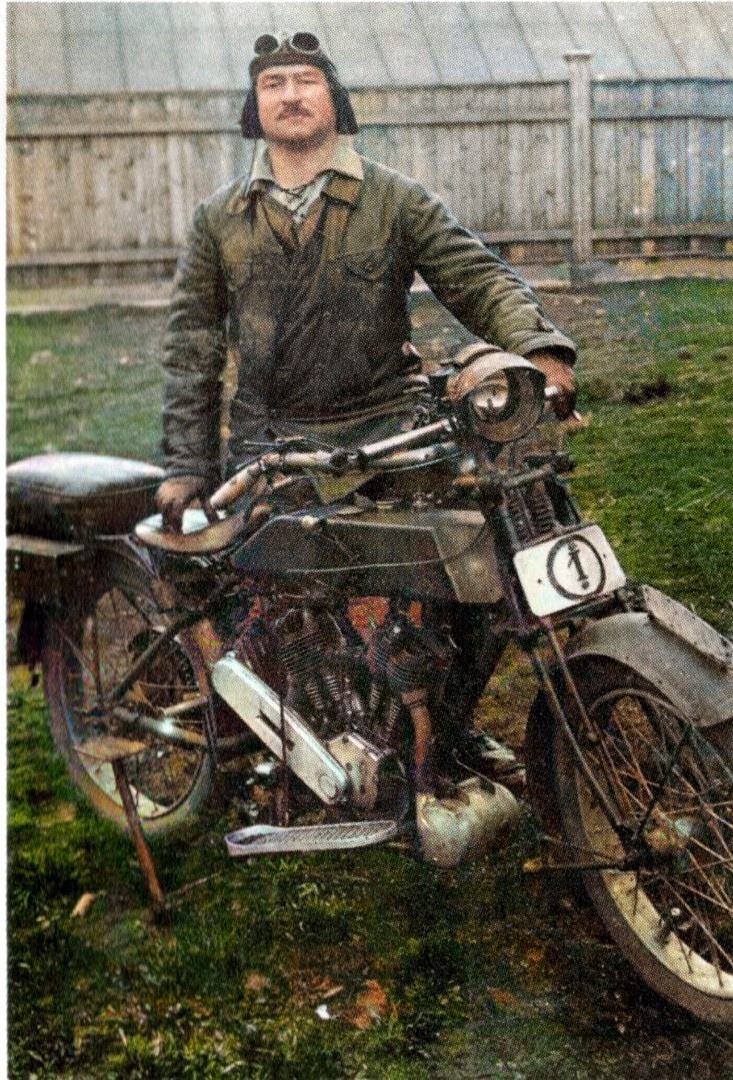 Пётр Можаров первый официальный мотоциклист в Ижевске 