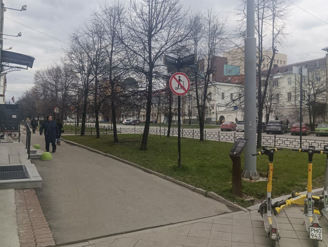 Проезжую часть на улице Пушкина сократят в два раза.  Фото: ФедералПресс / Александр Калинин