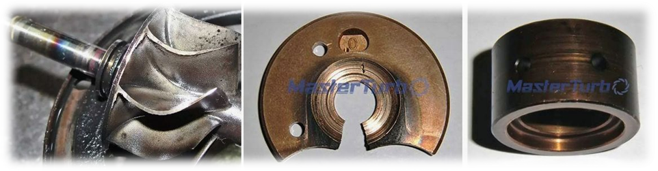 Виды износа деталей турбокомпрессоров