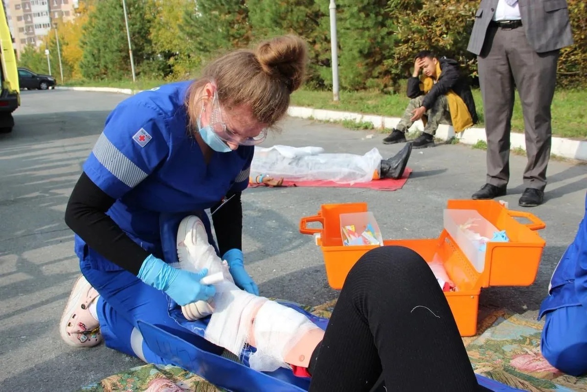 Фото из личного архива бригады скорой медицинской помощи г. Тюмени