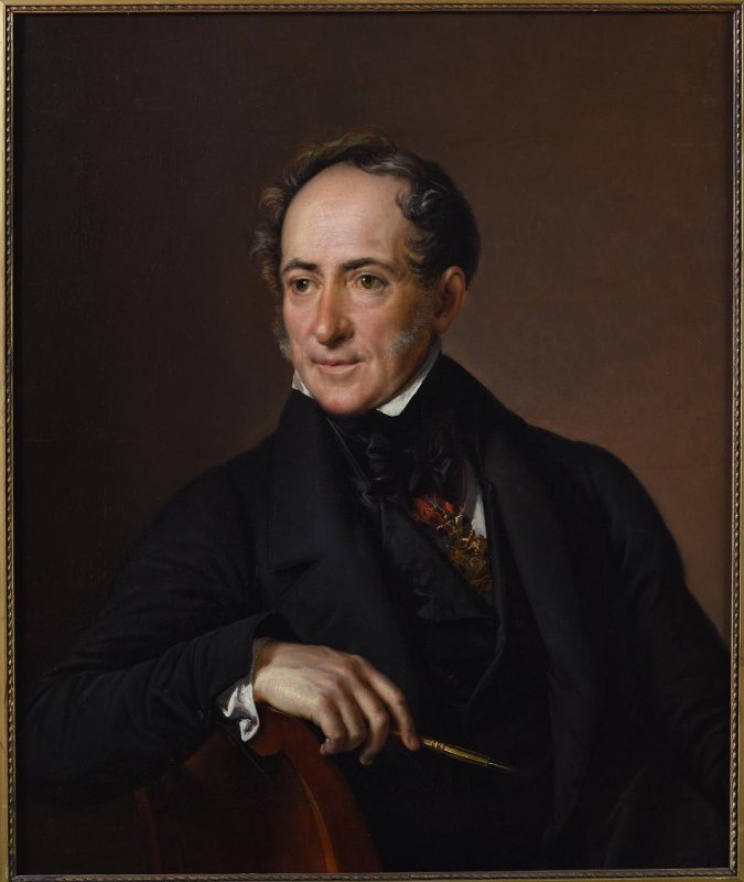 Василий Андреевич Тропинин
(1776-1857)
Портрет Николая Ивановича Уткина
1841
Холст, масло
НИМ РАХ